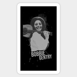 Bobbie Gentry // American singer // iLLUSTRATIONS Sticker